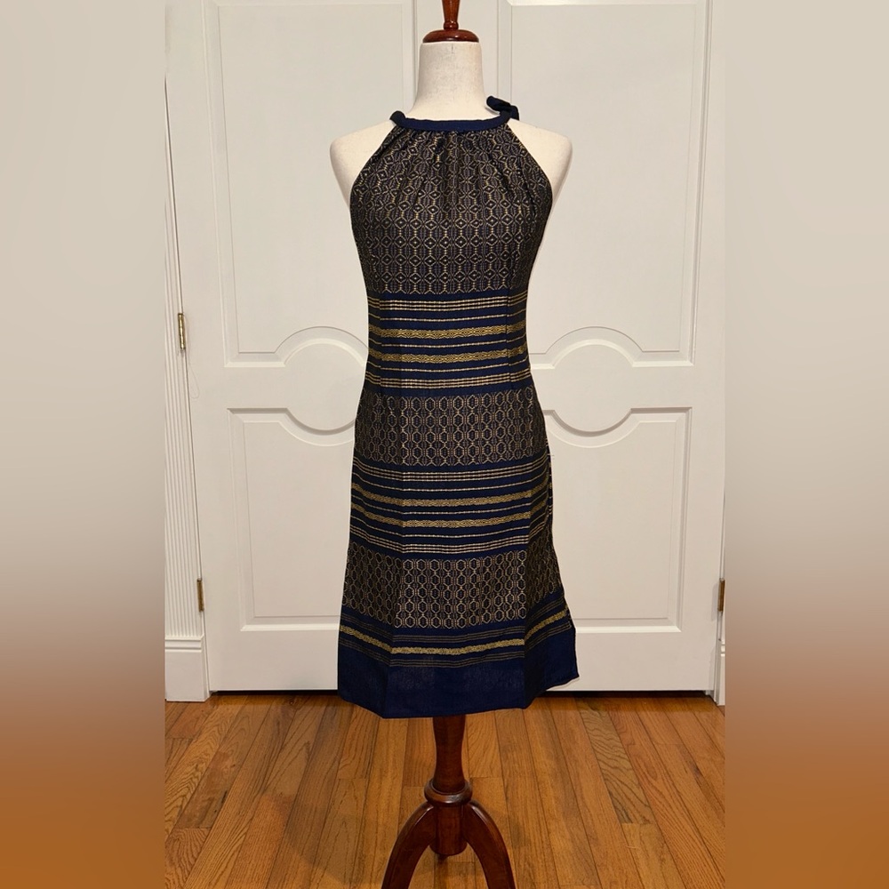 Handloom Mexican embroidered dress.
